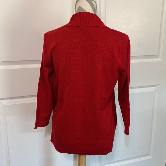 Laura Scott Medium Sparkly Red Top - Picture 6 of 10